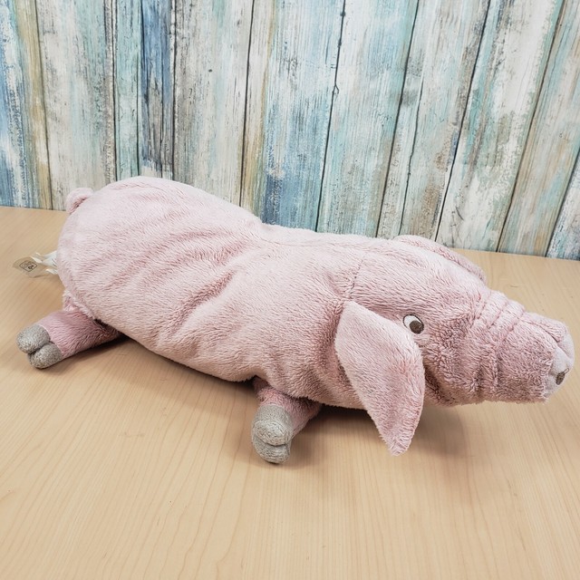 Ikea Knorrig Pink Pig Plush 15" Stuffed Animal Super Soft toy farm eBay