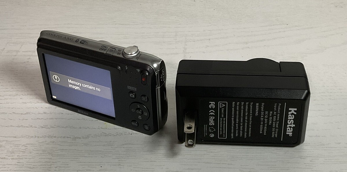 ⚡️Nikon Coolpix A300 20 MP Digital Camera ⚠️FOR PARTS