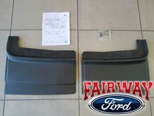 17 Thru 22 Super Duty Oem Ford Splash Guard Mud Flap Set 2-pc Drw Dually