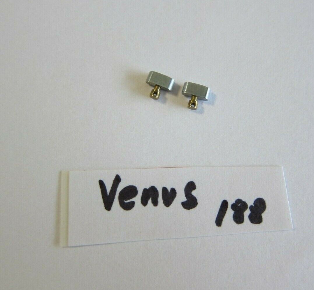 Venus 188 Watch Part Pusher Chronograph for Watchmaker  Parts Repair NOS