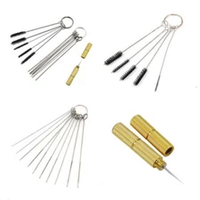 16pcs/ Set Airbrush Spray Cleaning Repair Tools Kit Stainless Steel Needle