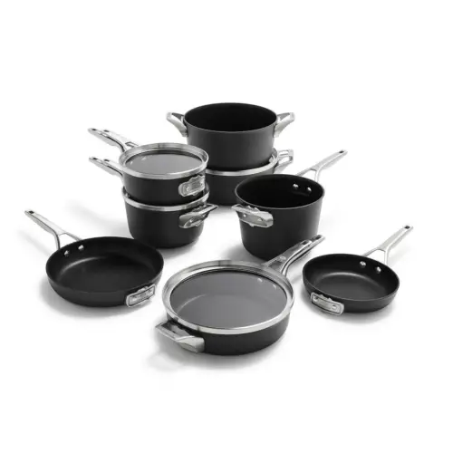 Calphalon Premier Hard-Anodized Nonstick Cookware Set 12-Piece plus Griddle