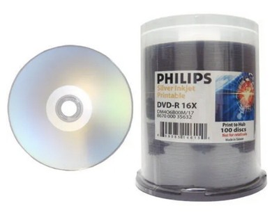 DVD-R Disks - Printable Silver Dvd