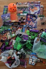 Huge Lot of Vintage Halloween Items NIB Rare 
