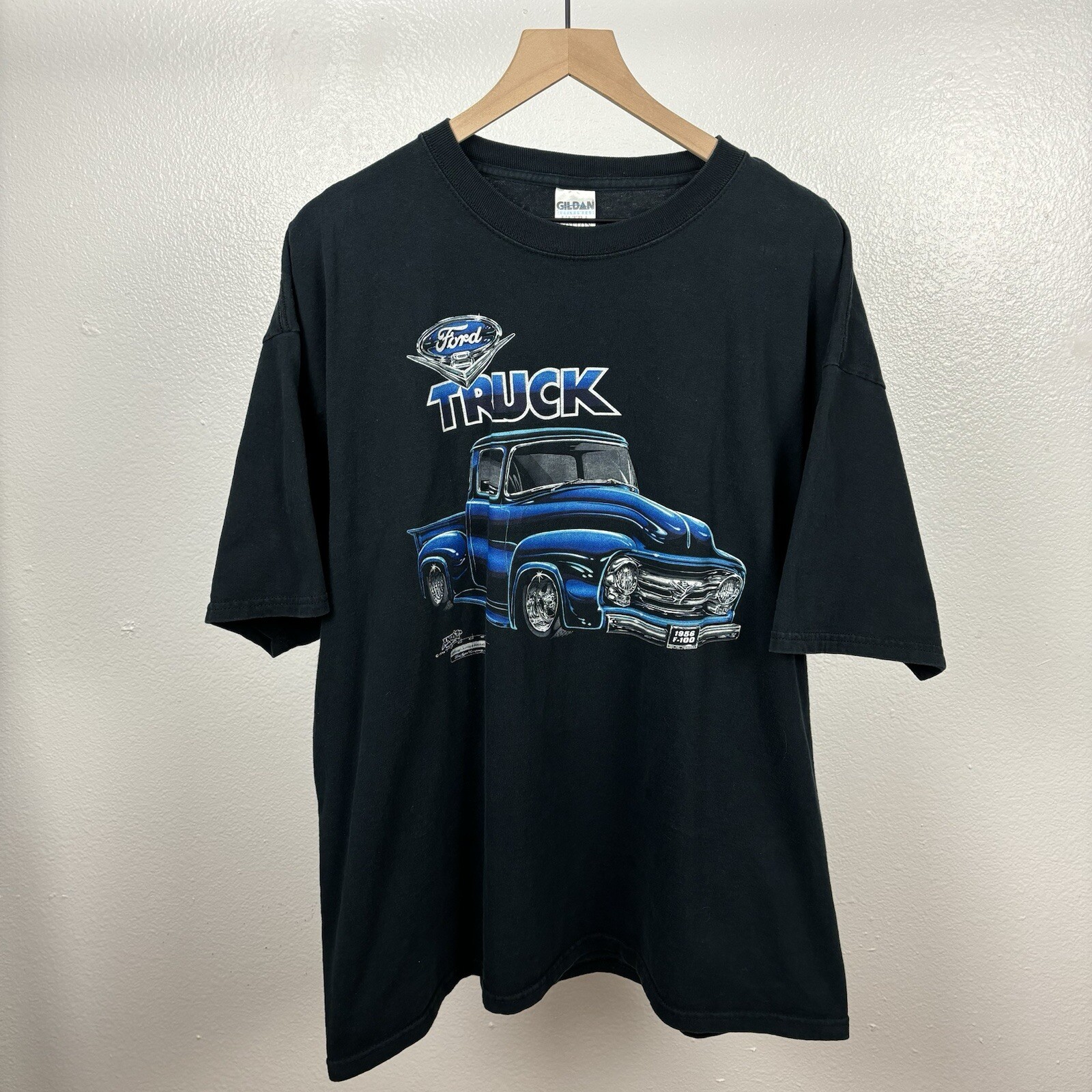 Vintage Ford Motor Company Truck Racing T Shirt Size 2XL XXL US Hot Rod