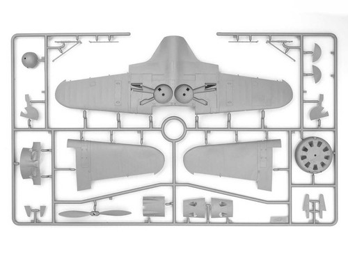 ICM 32005 Plastik Modellflugzeug Bausatz Maßstab 1:32 Soviet Fighter I-16 Typ 17 - Bild 7 von 13
