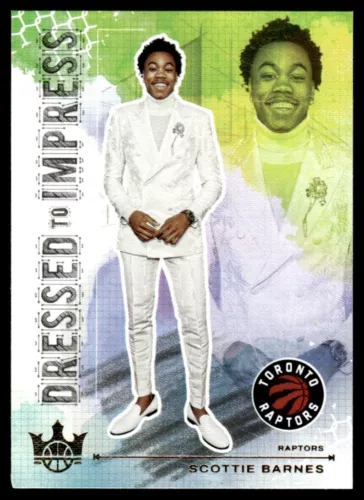 2021-22 Court Kings Dressed To Impress Scottie Barnes Toronto Raptors #8