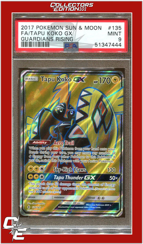 Tapu Koko-GX graded PSA 9 for sale on eBay