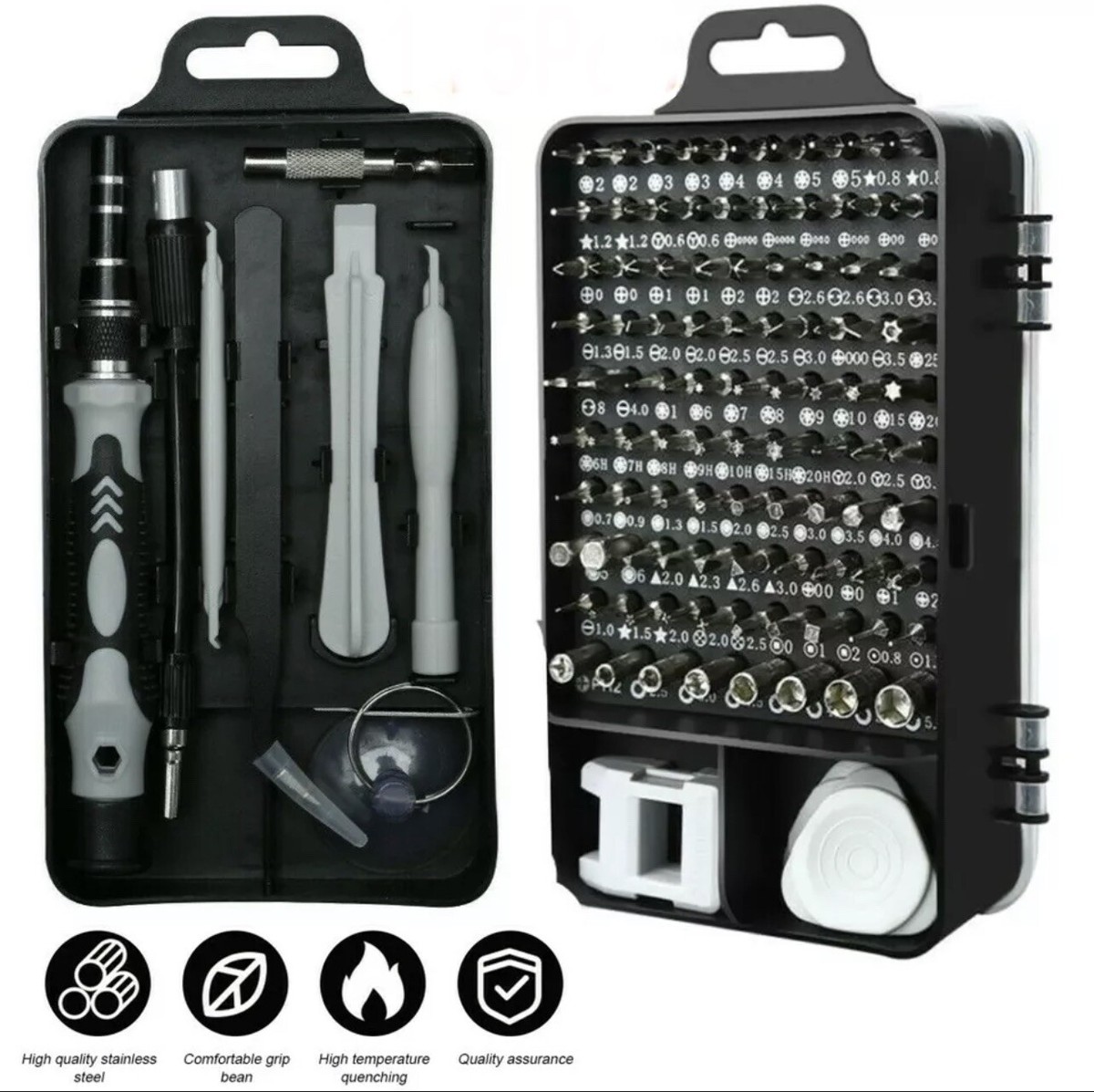 6-Piece Precision Screwdriver Set For Electronics Repair - Phones, PCs, PDA Tools