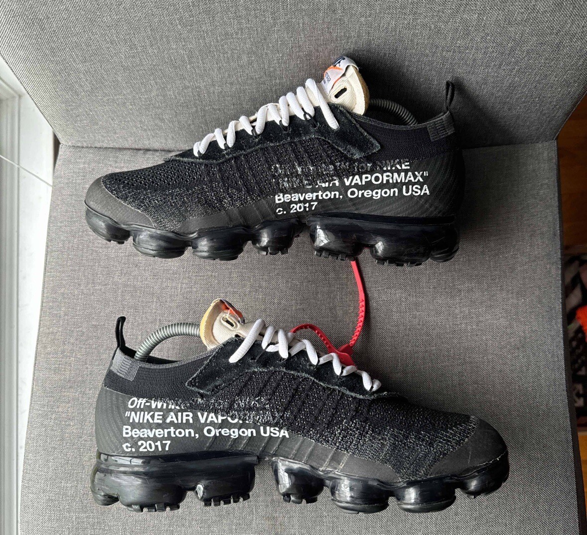 Size 9.5 - Nike Air VaporMax x OFF-WHITE The Ten 2017 | eBay Size 9.5 - Nike Air VaporMax x OFF-WHITE The Ten 2017 | eBay