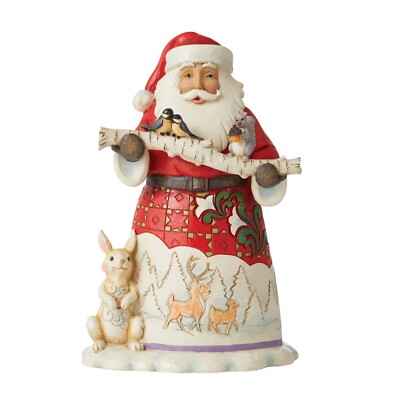 Jim Shore Heartwood Creek - Decorazione Da Appendere Spagnola Santa Con Re Magi - Realizzata E Dipinta A Mano In Resina, Altezza 11,4 Cm - 2