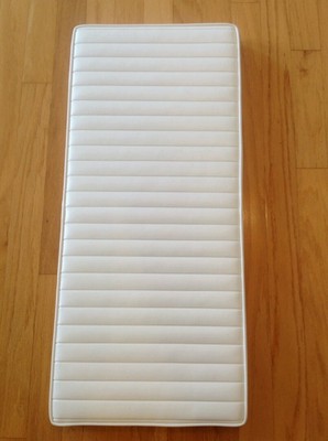 BOAT CUSHION CUSTOM MADE VINYL BENCH SEAT W/SS HARDWARE 30''x12''x2''