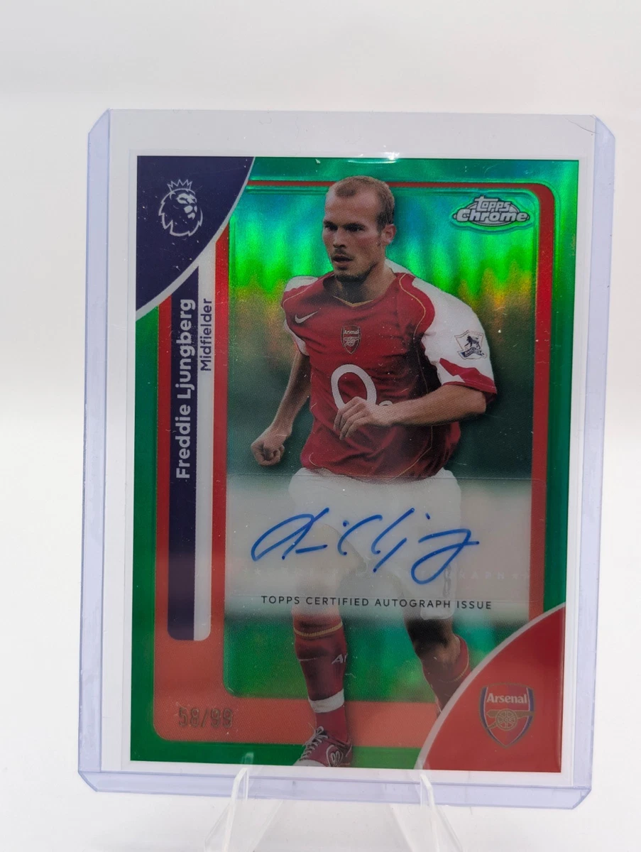 Premier League Soccer Arsenal Autographed Sports Trading Cards