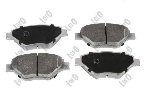 ABAKUS Brake Pad Set Disc Brake 231-01-237 For Renault