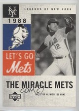2001 Upper Deck Legends of New York The Miracle Ron Darling Mets #89 0a1