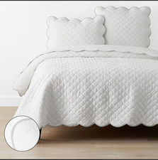 Company Cotton  Scallop Quilt   Soft Cotton Bedding Quilt