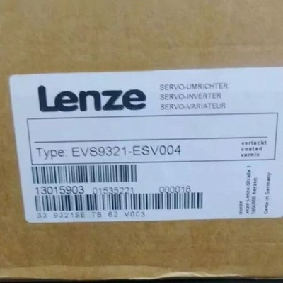 EVS9321-ESV004 NEW LENZE Servo Drive EVS9321ESV004 With Safety Relay Terminals *