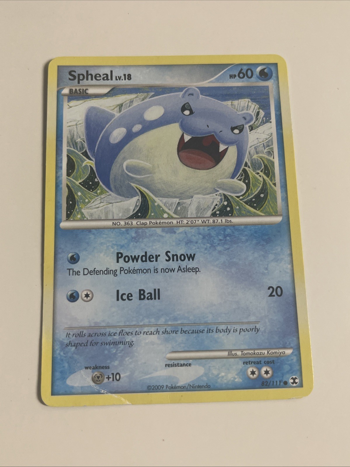 Spheal 82/111 Common Rising Rivals Pokemon