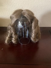 Vintage Light Brown Synel Fiber Doll Wig Size 12