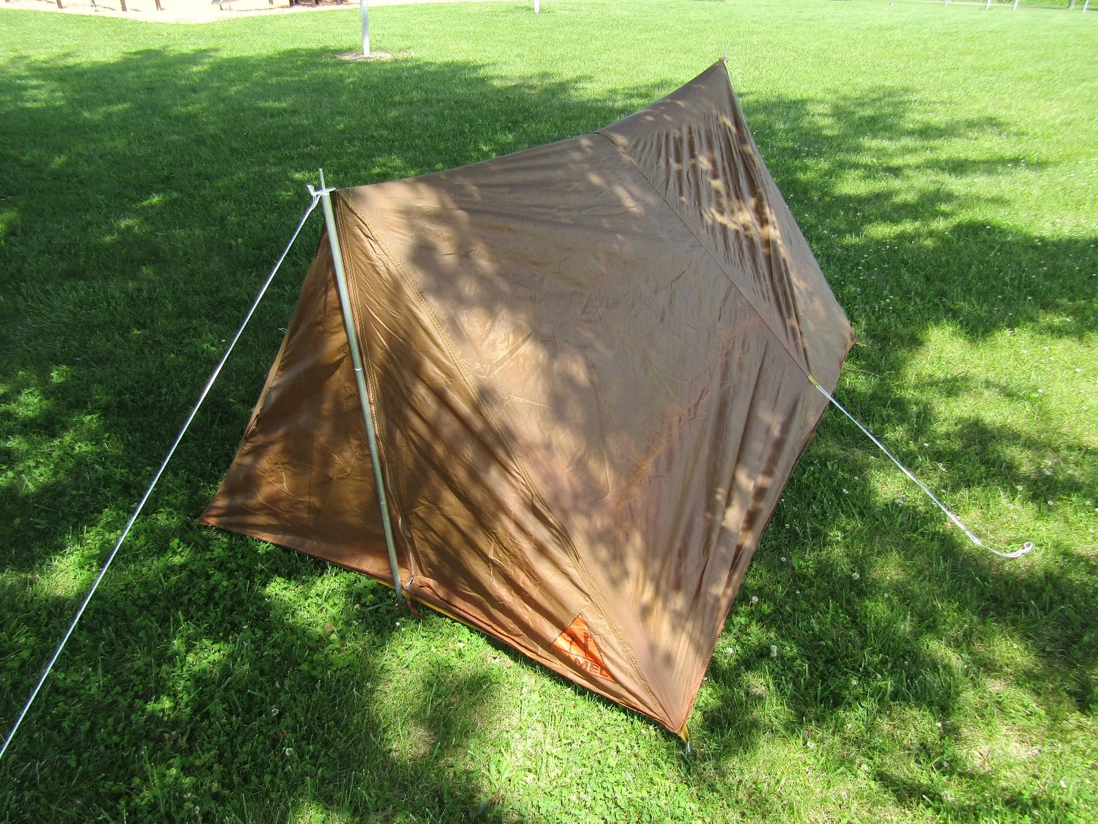 Vintage Camel Tent 410 5 x 7 with Aluminum Poles and Erection Instructions
Opens in a new window or 