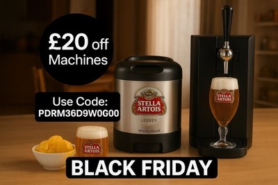   PerfectDraft Bierautomat - bis zu 49% Rabatt + 20£ Code PDRM36D9W0G00  