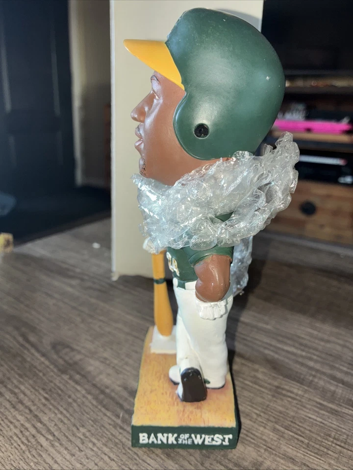 Limited Edition Collector 2002 Jermaine Dye Oakland A's Athletics Bobblehead - Image 4 of 4