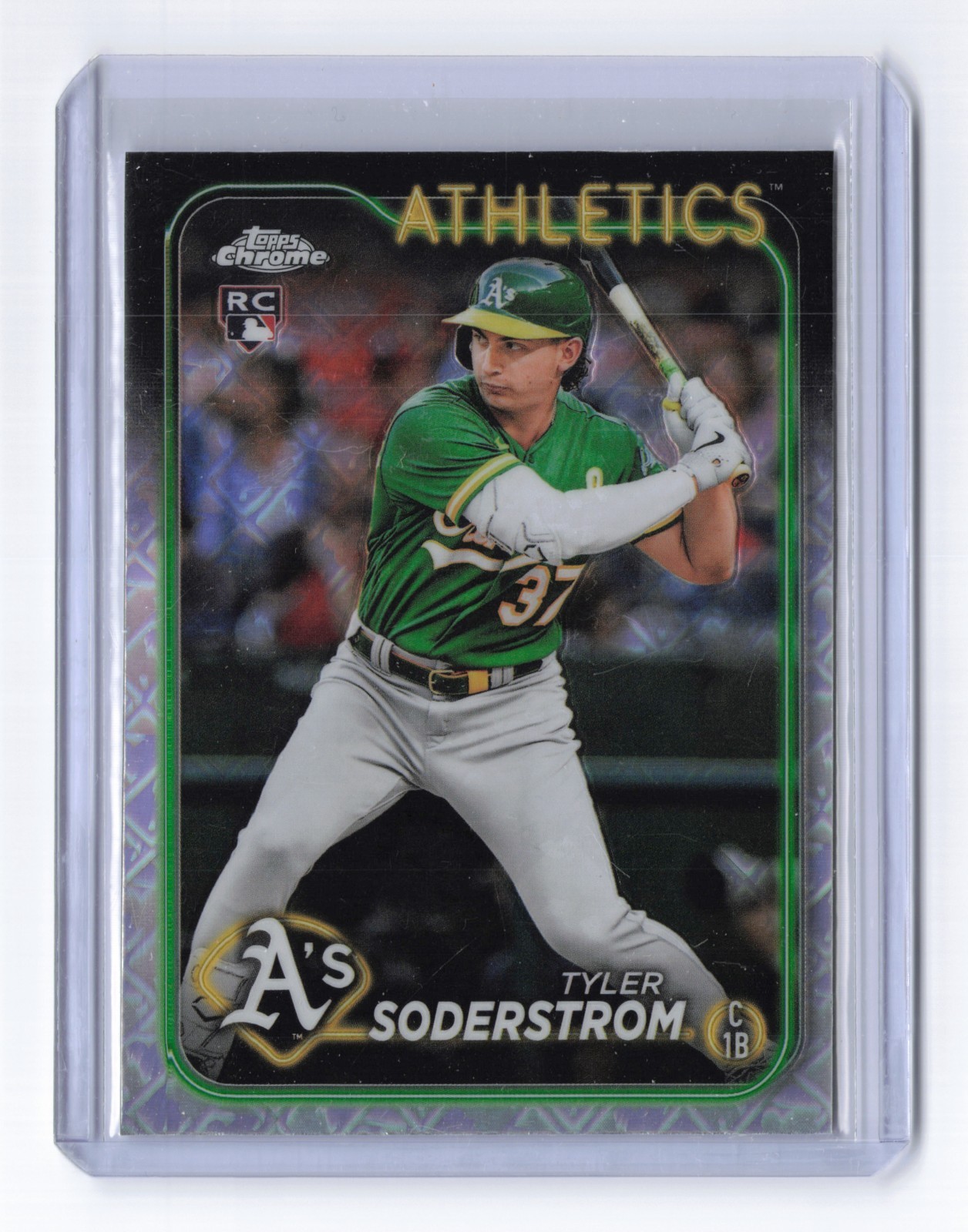 2024 Topps Chrome - Tyler Soderstrom #298 Refractor (RC)