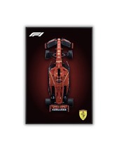 Acrylic Top-Speed Wall Mount Display for LEGO&reg; Technic&trade; Ferrari F1 42207 V2