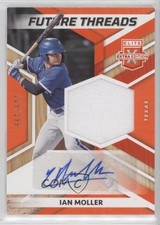 2022 Elite Extra Edition Future Threads Signatures Orange Ian Moller Auto 0j81