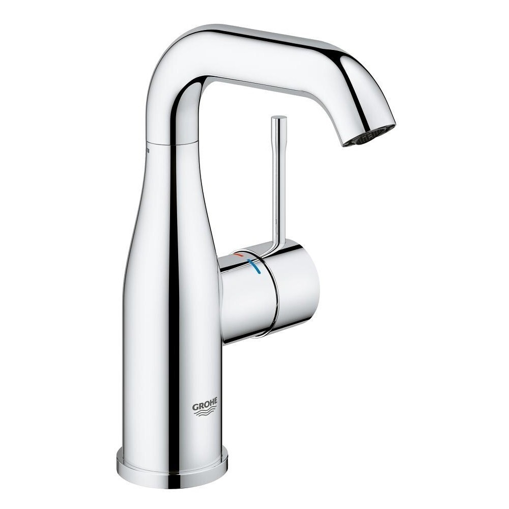 Grohe Essence M-Size Basin Mixer Tap with Swivel Spout Chrome 23463001