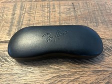 Ray-Ban Black Hard Shell Sunglasses Eyeglasses Case Only Genuine Replacement