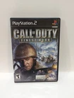 Call of Duty Finest Hour (PlayStation 2 PS2 2004) Black Label Complete, tested.