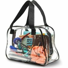 Bag Clear Stadium Approved Tote Bag Travel Toiletries Bag Small Handbag