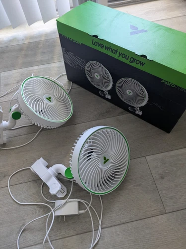 2-Pack Vivosun 6 inch Oscillating Grow Tent fan, AeroWave E6 .#2