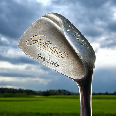Jerry Barber Golden Touch 52 Heel Spur Gap Wedge Stiff Steel Golf Club Right RH