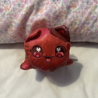 Aphmau MeeMeows Celestial Rubinrote Katze Plüschtier Kuscheltier, Bonkers Toys