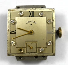 Vintage Elgin Manual Wind 21J 559 Wrist Watch Movement lot.fg