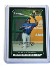 2008 Bowman AND BOWMAN Chrome Draft Brandon Boggs RC GEM MINT BOTH CARDS