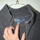 Polo by Ralph Lauren Men's Gray XL 1/4 Zip Mock Neck Cotton Knit Sweater — photo 2