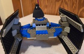 LEGO 7150 Star Wars: TIE Figher and Y-Wing  - 100% w/box & manual