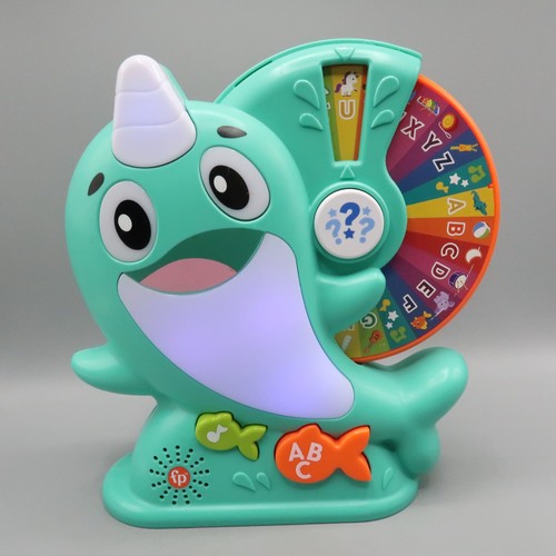 Fisher Price Linkimals Toddler Toy Learning Narwhal with Lights Music Linkimal 2