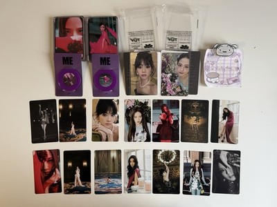 Jisoo (BLACKPINK) Solo ME Tag 2 Ver Album 16 Pc Set Photocard Pc