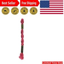 Soft & Silky Pearl Cotton Thread 27.3 Yards - Variegated Carnation, Size 5