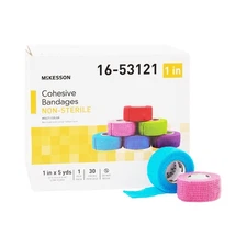 McKesson Self-Adherent Cohesive Bandage 1" x 5 Yd 30 Ct