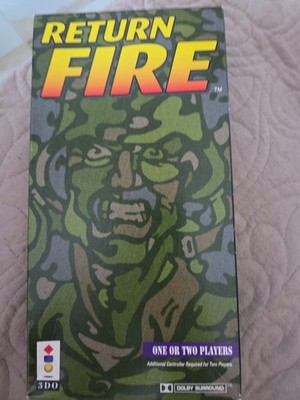 3do games long box Return Fire Tested Rare 3DO CIB Complete