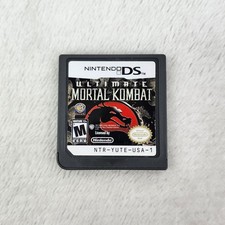 Ultimate MORTAL KOMBAT Nintendo DS 2007 Authentic Game Cartridge Only Tested