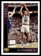 1993-94 Upper Deck Tom Chambers Utah Jazz #410