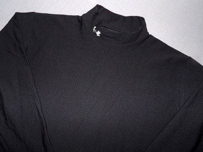 Under Armour Long Sleeved Cold Gear Mock Compression Athletic Shirt Men's XL