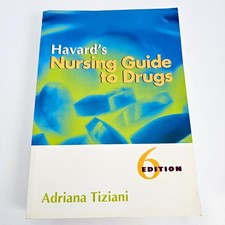 Havard?s Nursing Guide to Drugs 6th Edition 2002 Adriana Tiziani Free Postage