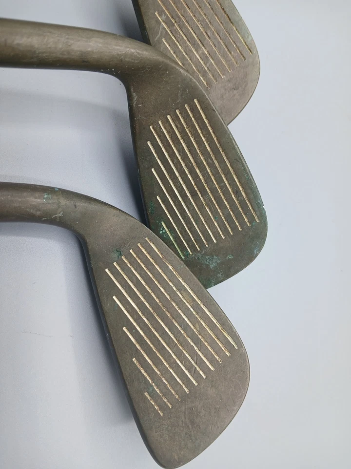 SLOTLINE LADY RAMPANT Berilium/Copper Iron Set 3-4-6 Graphite Set Of 3 Clubs - Image 3 of 4